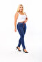 Women's Plus Size Skinny Fit Denim Elastic Lycra Jeans