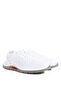 White Men's Leather Casual Shoes Lizz m Shoes - 6