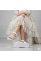 (Arzen) Thermo Non-Slip Sole Velcro Daily Casual Sandals White - 5