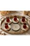Katre Porcelain 6-Piece Tea Plate Set - 3