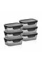 Premium 6-Piece Storage Container Set 1000 ml – Leak-Proof with Locking Lids, Refrigerator and Freezer Compatible Food Storage Containers - 3
