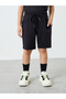 Boys Black Sleeveless T-Shirt and Shorts Set - 4