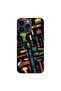 Case compatible with Apple iPhone 14 Pro Max Silicone Gel Tpu Model Tools Pattern