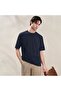 Men Regular Cotton Linen Blend Tee