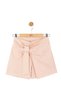Nk Girls' Big Bow Elastic Waist Shorts Skirt 8-14 Years Old Pink