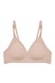 Seamless Bra - Velour |   Ten Laser Cut Triangle Shape Seamless Women's Bra Without Underwire