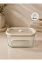 4-Piece Glass Storage Container with Silicone Gasket and Leak-Proof Lid, Airtight – 800 ml Meal Prep & Refrigerator Organizer - 2