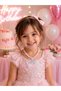 Children's Butterfly Necklace Birthday Party Necklace Pink White Color Gift for Girls Children Accessory Jewelry - 4
