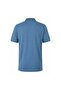 Plain pike polo collar men's t-shirt 2127 blue - 3