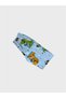 Boys Cotton Blue Color Dinosaur Patterned Short Sleeve Shorts Summer Pajama Set - 5