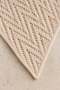 Ecru Openwork Cotton Viscose Women's Knitwear Bandana - 6