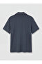 Anthracite Shirt Collar Men's Pajama Top