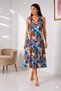 Women's Summer V-Neck Viscosa Sleeveless Dress Li̇kapa