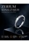 Women's Full Round Zircon Stone Steel Wedding Ring Size 14 - 5
