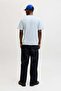تي شيرت رجالي من JJESOHO باللون الأزرق السماوي SS CREW NECK NOOS رمز الموديل: 12278787Celestial - 2