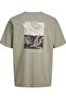 تي شيرت رجالي من Seagrass JORMONTAUK AOP BACK TEE SS CREW NECK SN رمز الموديل: 12292148Seagrass - 4