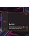 RGB Gaming Mouse Pad With 15W Fast Wireless Charger, Touch Control, 9 RGB Modes, USB Plug & Play Anti Slip Base - 4