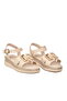 Beige Women's Heeled Sandals 35394 Z - 4