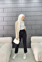 Women's Hijab Carrot Leg Pants - 5