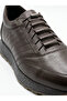 Genuine Leather Men's Shoes with Smart Lace-Up Poly Sole Offer All-Day Comfort - 5