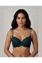 Intive Aura Emerald Green Straps with Stones -Live Love Dream- Written Underwire Light Support Bra - 3