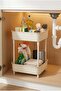 2-Tier Kitchen and Bathroom Organizer Shelf Cream |   Under Cabinet, under Countertop, under Sink Organizer |   Spice Rack, Detergent Holder, Cosmetic and Makeup Organizer Multi-Purpose Shelf Set, Sink Organizer - 2