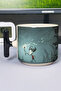 كوب فاخر من السيراميك مطبوع عليه Don't Starve (قطعة واحدة) بمقبض أسود خاص على شكل حرف T V2T