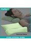 Orthopedic Cervical Pillow, Buckwheat Neck Support Pillow for Neck Pain and Snoring Relief, Ergonomic Contoured Support Pillows for Side Back Stomach Sleepers