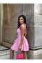 Women's Strappy Balloon Mini Dress - 2