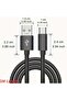 USB to Type-C Cable 1M, Braided Fast Charging & Data Transfer, Compatible with iPhone, Samsung, Huawei - 2