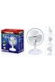 NF-4031D7 7 Inch Table Fan – Portable Mini Fan with 2 Speed Settings and Adjustable Airflow Direction