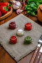 Set of 5 Mini Glass Sauce Bowls and Jam Jars 60 ml – Single Serving Breakfast Presentation Jars with Lids - 2