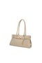 Bag Women's Shoulder Bag Handbag Baguette Bag Leather Casual, Stylish Beige Gold Evening Dress – Lyra - 3