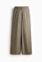 MAMA Wide drawstring trousers