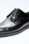 Black Lace-Up 100% Leather Shoes 1033260161 - 5