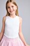 Crew Neck 2-Piece Light Pink and White Undershirt for Girls H7254A826Hs - 4