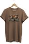 Unisex Basset Hound Printed T-Shirt - Hunter Dogs Series Crew Neck Cotton T-Shirt
