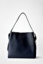 Nomu Buckle Detailed Shopper Bag - Navy Blue