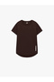 Regular Fit Crew Neck Print Detailed Short Sleeve Sports T-Shirt - 2