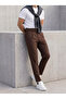 New Season Pleated Old Money Fabric Trousers