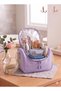 Primary School 3-Piece Set Quality Rain-Proof Twill Fabric Luxury Design Logo-Covered Girls' Bag Thermal Lunch Bag and Pencil Case - 7