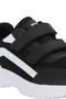 Identive I Women's Velcro Black / White Casual Sneakers - 4