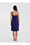 Gencc Quality V-Neck Strap Maternity Nightgown - 4