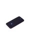 Xiaomi Redmi 9C Compatible Case Kelvin Silicone with Business Card Holder - Deep Purple - 6