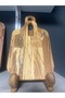 Maison Belle Natural Wood Cutting and Presentation Board Set of 2 - 2