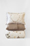 Bloomy 100% Cotton 200 Tc (80 Thread) Digital Printed Double Duvet Cover Set - 4