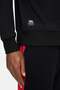 Myndus Black Stand Collar Embroidered Loose Fit Men's Sweatshirt - 5