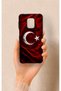 حافظة من السيليكون متوافقة مع هاتف Redmi Note 9 Pro 9S بنمط علم كورت التركي