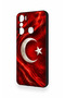 Infinix Hot 20I Compatible Turkish Flag Patterned Silicone Case - 3