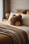Licensed Minini Collection Bnini Head-Shaped Pillow – 43 cm - 2